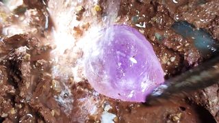 This kind of volcanic egg makes people very confused, how to form the pattern
