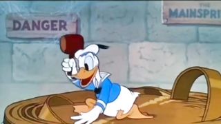 Donald duck joget lucu
