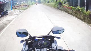 driving in the village