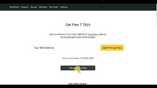 BNB Mining Website Make BNB Without Investment Earn BNB Coin Free Make Free Binance Coin