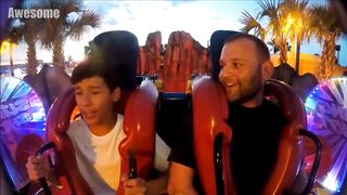 Boys Passing Out #2 _ Funny Slingshot Ride Compilation.