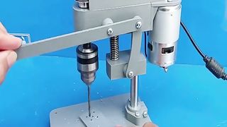 PART 1_Homemade Mini Bench Drill from PVC .