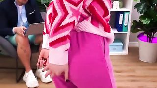 Watch this full video look at her what she is doing with baby powder Soo laugh lol