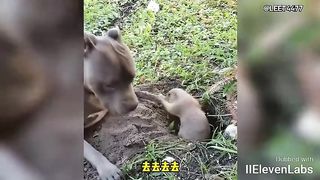 Animal World Funny English Voiceover Groundhog I just want to dig a hole, why is it so hard!