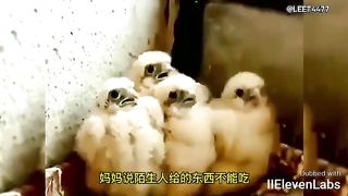 Animal World Funny English Voiceover Little bird We're all siblings, why go through all this trouble!