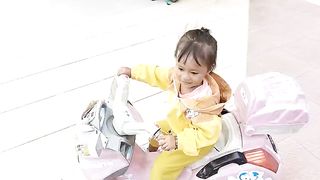 playing motorbikes
