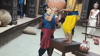 #shorts Baby Krishna kyu ro rahe - Yashomati maiya ke nandlala - VINAYAK VISION FILMS