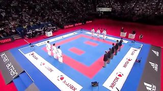 Karate Japan vs Italy - Final Male Team Kata - WKF World Karate Champions 2012