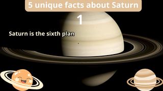 5 Unique Facts about saturn
