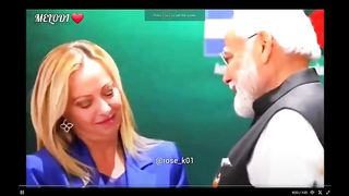 'Melody Moment' of Italian Prime Minister and Modiji