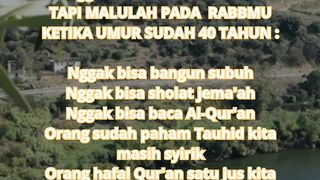 Jangan malu ketika baju itu saja
