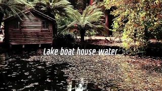 Lake boat house water