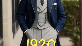 58 Seconds of Men's Fashion Evolution
