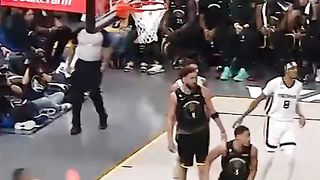 JA MORANT ALMOST DUNKS
