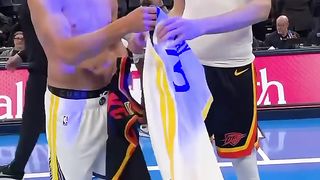STEPH ET CHET SHARE A MOMENT AFTER FIRST MATCHUP
