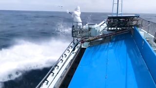 A unique way of fishing