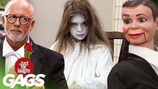 Terrifying Ghosts, Harpoon Accidents, & Living Puppets | JFL Throwback Pranks