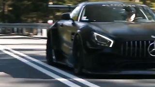 The Dark Night  Mercedes AMG GTS Carb