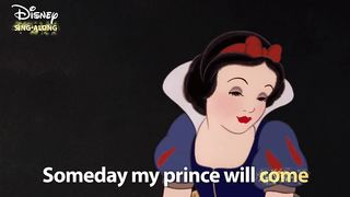 DISNEY SING-ALONGS | Someday My Prince Will Come - Snow White Lyric Video | Official Disney UK