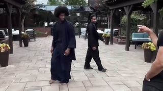 Ran into Riley and Huey