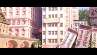 Judy And The Big Donut Scene - ZOOTOPIA (2016) Movie Clip