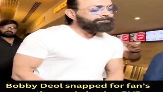 Bobby Deol snapped for fan’s reaction on Animal at PVR #bobbydeol #short #youtubeshort #shorts #trending #viral #shortvideo