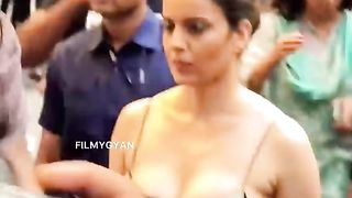 Kangana Ranaut’s glamorous look on Dhakad trailer launch#kanganaranaut