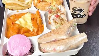 Ultimate Fusion Platter ❤️ __ Food comparison ???? __ Delhi Street food #shorts #foodvideo #fusion