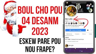 Boul Cho pou 04 desanm nan