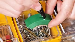 Make your crafts easier with these creative hacks to organize your tools and tools #shots