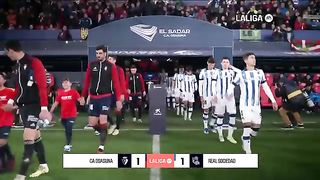 CA OSASUNA - REAL SOCIEDAD 1-1 _ RESUMEN