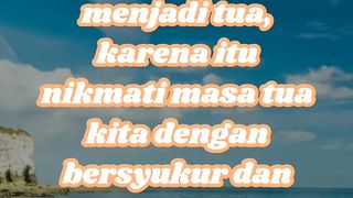 Nikmati masa tua
