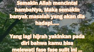 Semakin taat semakin berat ujian dan godaanya