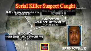 Suspect arrested after a string of homeless killings in Los Angeles