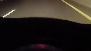 Driving in the Swat Tunnels on Swat Motorway in Night