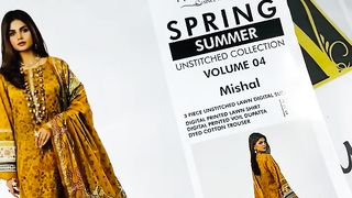 Mausammary spring summer suit