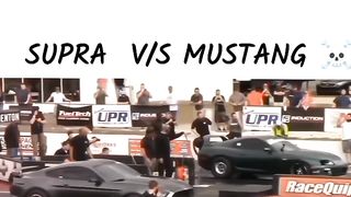 supra vs mustang