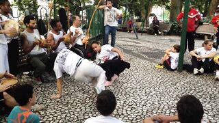 Capoeira Dance Brazil Happy People Performance