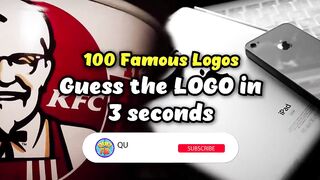 Guess the logo in 3 second....! _ 100 famous logos _ Logo quiz