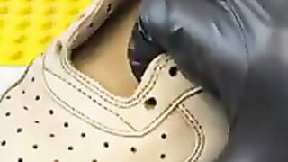 Restorating & Repainting Nike Air Force One
