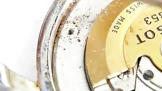 He Charged $100 For This Tissot Watch Restoration #shorts #watches