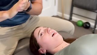 Neck treatment for _migraines_ (tension headache) _chiropractor _asmr _shorts(720P_HD).