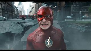The Flash (2023) - Flash Saves the Babies Funny Scene | Movieclips