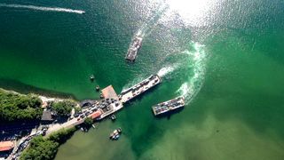 Balsa Ilhabela atracadouro