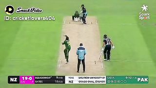 Pakistani womens win the match against New Zealand womens
