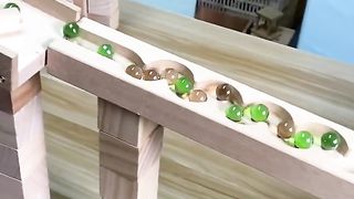 Wooden box balls tracking number