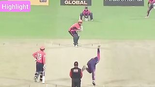 King Amir vs south Africa legends