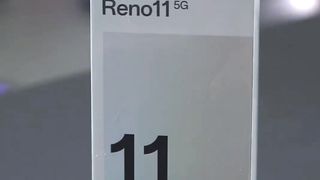 Unpacking smartphone, oppo reno 11 5g