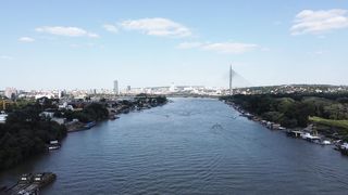 river view from above