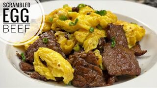 Beef and Scrambled Eggs_ Fluffy Egg, Easy And Tasty Beef Recipe